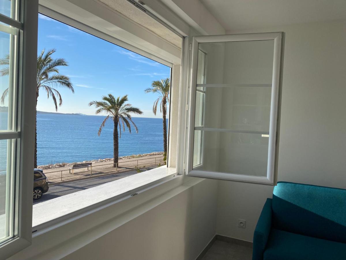 Splendide Studio Miramar Vue Mer Avec Terrasse Bandol Eksteriør bilde